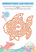 Vorschau - Spiele - Meerestiere Labyrinthe | 2 Motive - Seite 2