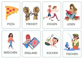 Vorschau - Spiele - Wortarten: Wiederholung / Spiel - Deckblatt