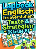 Vorschau - Unterrichtsreihen - Lapbook Englisch Leseverstehen: Texte & Strategien (Klasse 6) - Deckblatt
