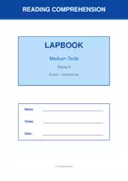 Vorschau - Unterrichtsreihen - Lapbook Englisch Leseverstehen: Texte & Strategien (Klasse 6) - Seite 1