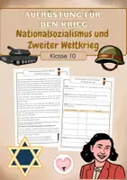 Vorschau - Arbeitsblätter - Nationalsozialismus und Zweiter Weltkrieg | Aufrüstung für den Krieg | Arbeitsblätter | Klasse 10 | Geschichte - Deckblatt