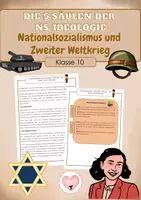 Vorschau - Arbeitsblätter - Nationalsozialismus - Deckblatt