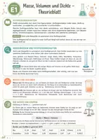 Vorschau - Arbeitsblätter - Dichte bestimmen – Stoffeigenschaften | Chemie - Seite 3