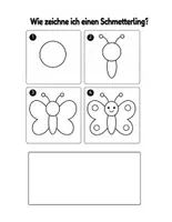 Vorschau - Arbeitsblätter - Zeichnen lernen: Insekten & Krabbeltiere (Schritt für Schritt) | Kunst 1. & 2. Klasse, Vorschule - Seite 2