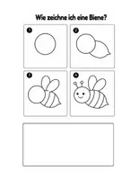 Vorschau - Arbeitsblätter - Zeichnen lernen: Insekten & Krabbeltiere (Schritt für Schritt) | Kunst 1. & 2. Klasse, Vorschule - Seite 3