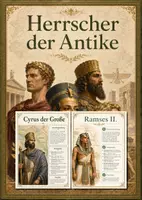 Vorschau - Poster - Lernkarte – Herrscher der Antike – Geschichte – Antike 6. Klasse - Deckblatt