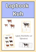 Vorschau - Arbeitsblätter - Lapbook Kuh - Deckblatt