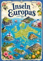 Vorschau - Poster - Lernkarte – Inseln Europas – Sachunterricht – Länder und Kontinente 3. Klasse - Seite 1
