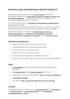 Vorschau - Arbeitsblätter - Wortarten gemischt | Arbeitsblätter + Lernzielkontrolle | Klasse 2 - Seite 1