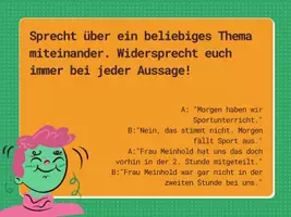 Vorschau - Spiele - Kommunikationsübung, Reden und Zuhören, Kommunikation, Argumentation, Gesprächsregeln - Seite 3