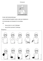 Vorschau - Arbeitsblätter - Handstellung - Parameter - Gebärdensprache - Seite 2