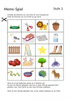Vorschau - Spiele - Memo-Spiel für Erstleser:innen, Leseförderung in der 1.Klasse - Seite 3