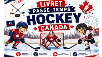 Aperçu - Apprentissages en autonomie - Livre Passe-Temps Hockey Canada Activités Éducatives - Page 1