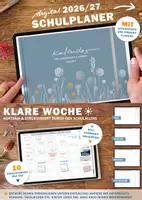Vorschau - Anderer Materialtyp - Lehrerkalender digital Schuljahr 2026 2027 | interaktives PDF als digitaler Schulplaner - Deckblatt
