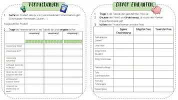 Vorschau - Arbeitsblätter - Heft für Supermarktrallye - Seite 2