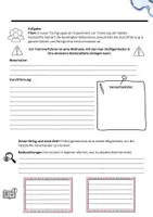 Vorschau - Stundenentwürfe - Trennverfahren - Sieben und Auslesen - Deckblatt