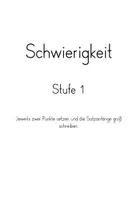 Vorschau - Arbeitsblätter - Punkte setzen Schreibheft - Druckschrift - Seite 1
