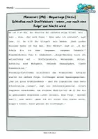 Vorschau - Arbeitsblätter - Streaming & Serienkonsum – Textverständnis & Rechtschreibung Abschlussprüfung Deutsch 2027 RS BW - Seite 1