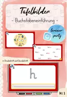 Vorschau - Spiele - Bundle: Digitale Tafelbilder - Buchstabeneinführung - Seite 1