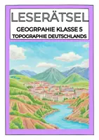 Vorschau - Spiele - Leserätsel Topographie Deutschlands 5-6 - Deckblatt