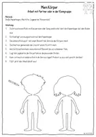 Vorschau - Arbeitsblätter - Mein Körper Grundschule – Körperteile, Organe, Atmung & Verdauung, Skelett | Arbeitsheft mit Wissenscheck & Differenzierung - Seite 3