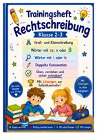 Vorschau - Arbeitsblätter - Trainingsheft Rechtschreibung Klasse 2-3 - Deckblatt