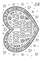 Vorschau - Arbeitsblätter - MUTTERTAG - Ausmalbilder, Bilder als Geschenk - Deckblatt