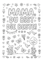Vorschau - Arbeitsblätter - MUTTERTAG - Ausmalbilder, Bilder als Geschenk - Seite 2