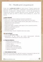 Vista previa - Refuerzo / NEE / Materiales de apoyo - FUNCIONS EXECUTIVES - MOSTRA. Planificació i organització - página 1