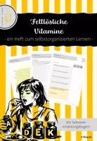 Vorschau - Arbeitsblätter - fettlösliche Vitamine - SOL-Heft (inkl. Lösungen) - Deckblatt