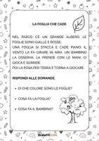 anteprima - Esercizi - Schede lettura e comprensione del testo - 20 schede - Pagina 2