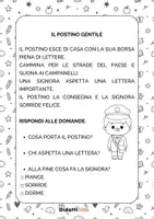 anteprima - Esercizi - Schede lettura e comprensione del testo - 20 schede - Pagina 3