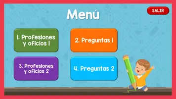Vista previa - Juegos / Gamificación - Presentación interactiva Profesiones y Oficios Para Niños - página 2