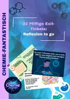 Vorschau - Arbeitsblätter - 22 pfiffige Exit-Tickets - Reflexion to go! Differenziere in jeder Stunde! - Deckblatt