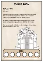 Vorschau - Arbeitsblätter - alle Mathe Escape Rooms (wachsendes Materialpaket) - Seite 2