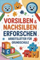 Vorschau - Stationenlernen - Vorsilben & Nachsilben erforschen (Stationenarbeit 3) - Deckblatt