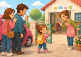 Aperçu - Préparation de séquence / Séquence complète - kamishibai Marie va à l’école - Page 3