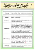 Vorschau - Unterrichtsreihen - Frühlingsgedichte (Gedichte, Klasse 5-6) - Seite 2