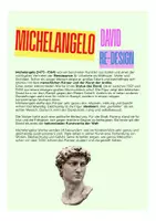 Vorschau - Stundenentwürfe - Michelangelos David im Kunstunterricht | Kreatives Kunstprojekt ohne Vorbereitung - Seite 1