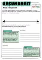 Vorschau - Arbeitsblätter - Gesundheit - Salutogenese nach Antonovsky - Seite 1