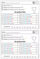 Vorschau - Arbeitsblätter - Lesespaziergang - wachsendes Sparpaket (Klasse 1-4) - Seite 2
