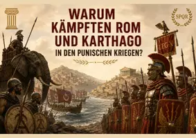 Vorschau - Unterrichtsreihen - Warum kämpften Rom und Karthago? - Arbeitsblatt zu den Punischen Kriegen mit Einstiegsbild, Lösung und Druckversion - Seite 1