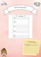 Vorschau - Arbeitsblätter - Versuchsprotokoll NT - 5. Klasse - Deckblatt