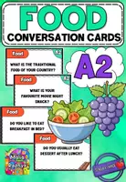 anteprima - Materiale interattivo - Let's talk! A2 Food Conversation Cards - Pagina di copertina