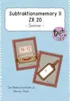 Vorschau - Spiele - Sommer - Subtraktionsmemory II - ZR 20 - Deckblatt