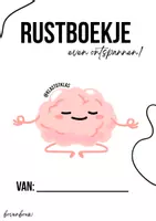 Voorbeeld - Rustboekje (bovenbouw) ✏️ - Voorblad