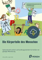 Vorschau - Stundenentwürfe - Die Körperteile des Menschen - Sachunterricht einfach und handlungsorientiert für Schüler mit geistiger Behinderung - Deckblatt