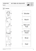 Vorschau - Stundenentwürfe - Die Körperteile des Menschen - Sachunterricht einfach und handlungsorientiert für Schüler mit geistiger Behinderung - Seite 3