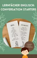 Vorschau - Merkblätter - Lernfächer Englisch - Conversation Starters - Deckblatt