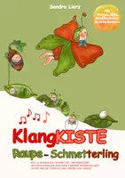 Vorschau - Arbeitsblätter - KlangKISTE: Raupe-Schmetterling - Kita & Grundschul-Projekt mit umfangreicher Materialsammlung inklusive farbiger Kopiervorlagen, Noten und mehr - Deckblatt